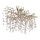 Globo - Rod-Mounted Chandelier 7xE14/40W/230V Gold