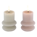 Globo - SET 2x LED Candle LED/0,06W/3V 1xCR2032 210 mAh