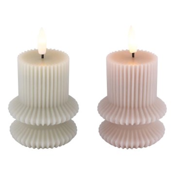 Globo - SET 2x LED Candle LED/0,06W/3V 1xCR2032 210 mAh