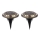 Globo - SET 2x LED Solar light LED/0,72W/3V 3200K IP44