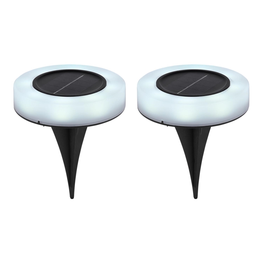 Globo - SET 2x LED Solar light LED/0,8W/3V 3200K IP44