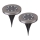 Globo - SET 2x LED Solar light LED/0,8W/3V IP44