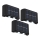 Globo - SET 3x LED Solar light LED/0,8W/3V 6500K IP44
