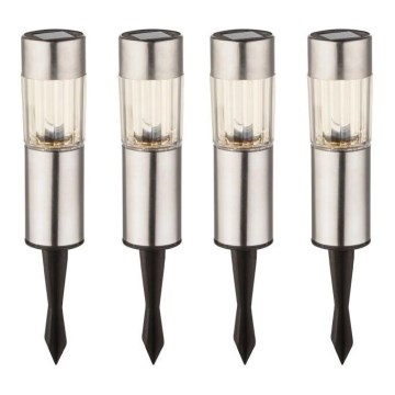 Globo - SET 4x LED Solar lamp LED/0,06W/3,2V IP44