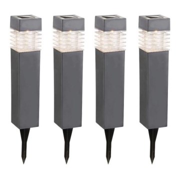 Globo - SET 4x LED Solar lamp LED/0,06W/3,2V IP44