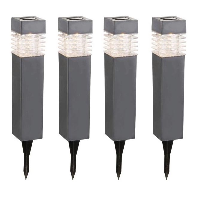 Globo - SET 4x LED Solar lamp LED/0,06W/3,2V IP44