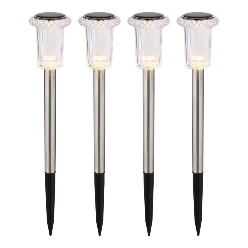 Globo - SET 4x LED Solar light LED/0,06W/1,2V IP44