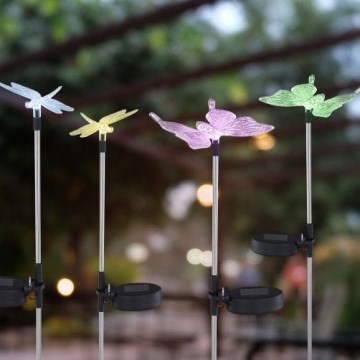 Globo - SET 4x LED Solar light LED/0,06W/3V IP44