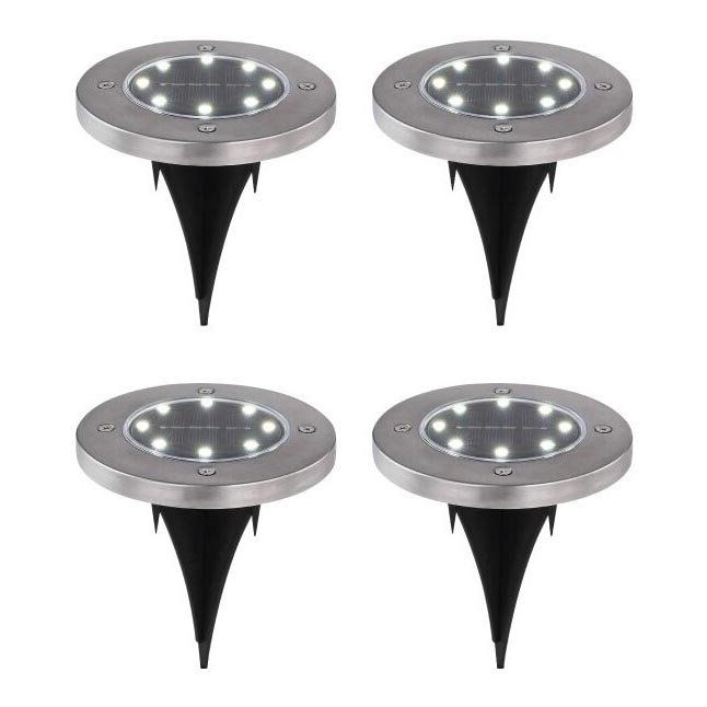 Globo - SET 4x LED Solar light LED/0,1W/3V IP44 300 mAh