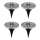 Globo - SET 4x LED Solar light LED/0,1W/3V IP44 300 mAh