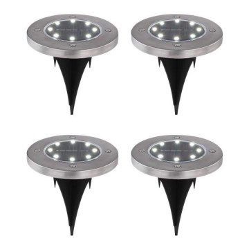 Globo - SET 4x LED Solar light LED/0,1W/3V IP44