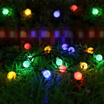 Globo - Solar LED String Lights, 20 LEDs, 1.2 V, IP44, 300 mAh, 5.8 m