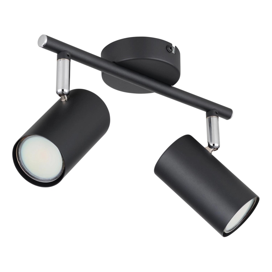 Globo - Spotlight 2xGU10/25W/230V black