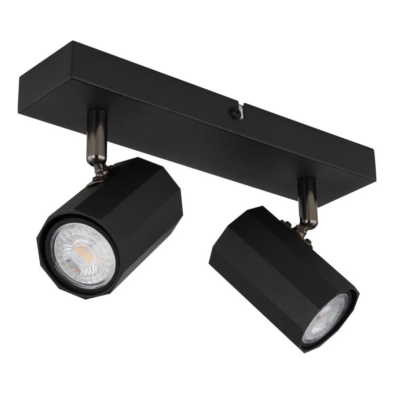 Globo - Spotlight 2xGU10/25W/230V black