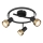 Globo - Spotlight  3xGU10/25W/230V black/gold