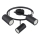 Globo - Spotlight 3xGU10/25W/230V black
