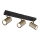Globo - Spotlight 3xGU10/35W/230V black/brass