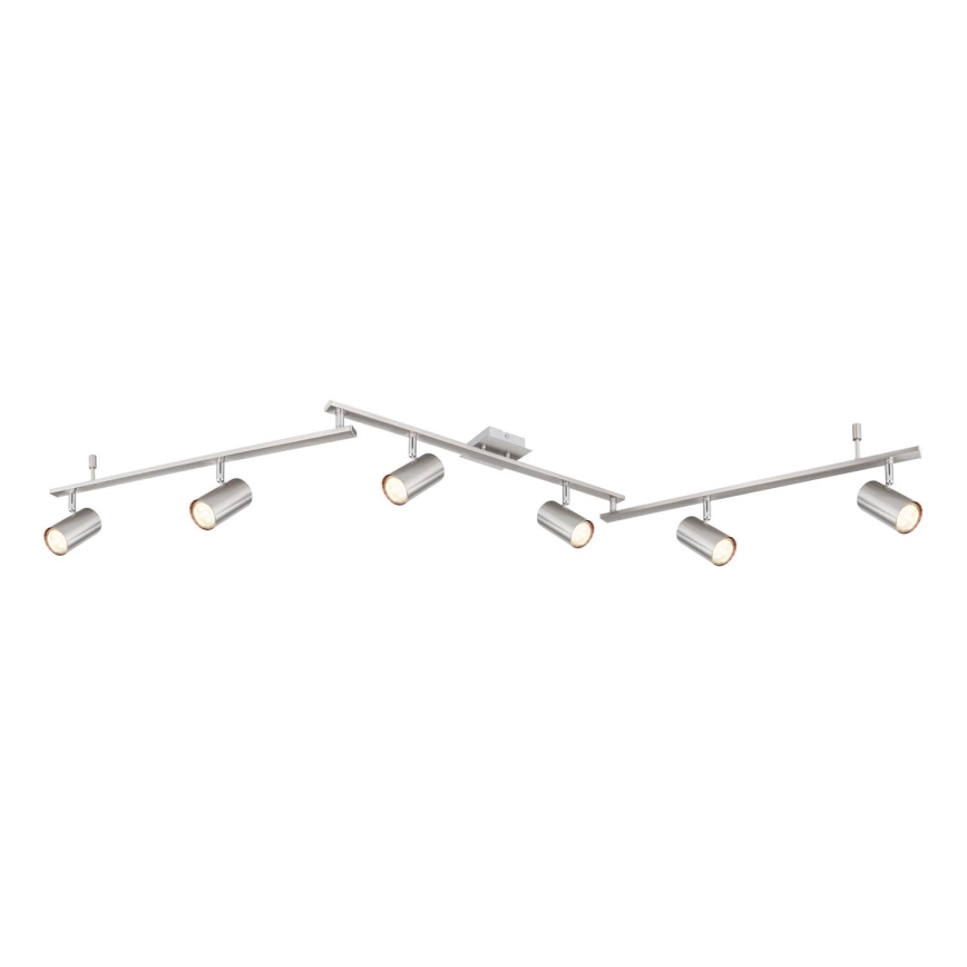 Globo - Spotlight 6xGU10/35W/230V matte chrome