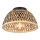 Globo - Surface-mounted chandelier 1xE27/15W/230V bamboo