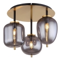 Globo - Surface-mounted chandelier 3xE14/40W/230V brass