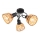 Globo - Surface-mounted chandelier 3xE27/15W/230V bamboo
