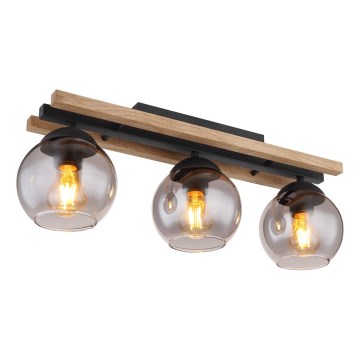 Globo - Surface-mounted chandelier 3xE27/25W/230V