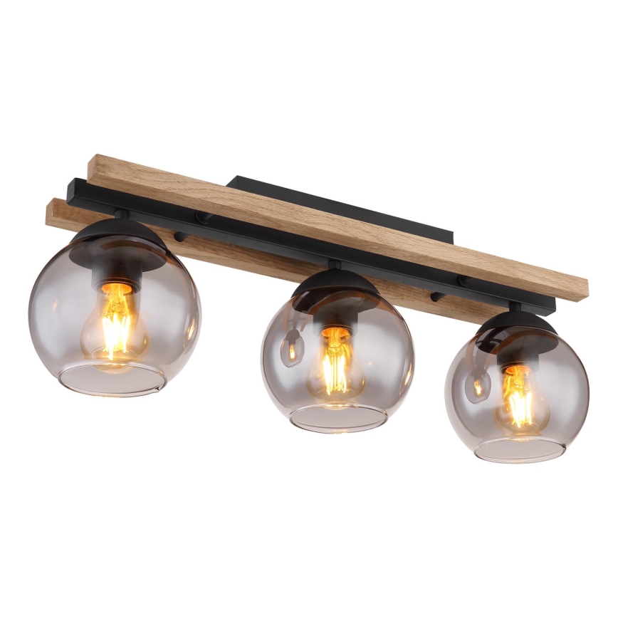 Globo - Surface-mounted chandelier 3xE27/25W/230V