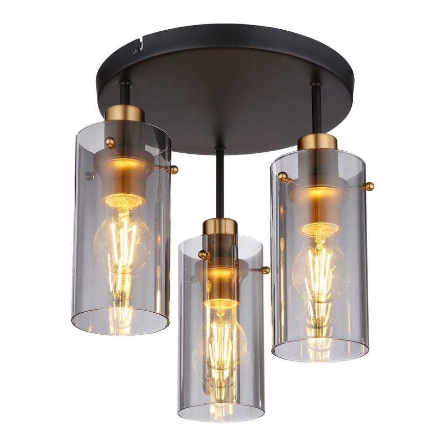 Globo - Surface-mounted chandelier 3xE27/40W/230V