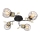 Globo - Surface-mounted chandelier 4xE27/40W/230V