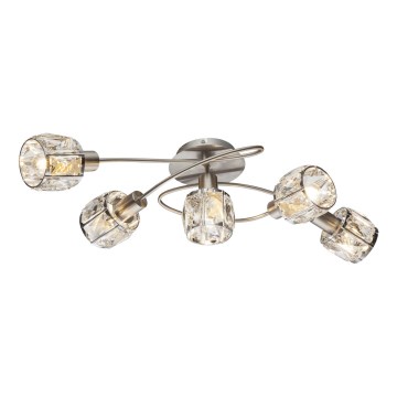 Globo - Surface-mounted chandelier 5xE14/40W/230V