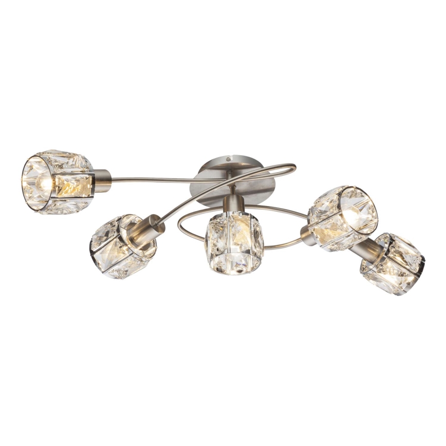Globo - Surface-mounted chandelier 5xE14/40W/230V