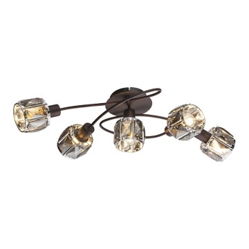 Globo - Surface-mounted chandelier 5xE14/40W/230V