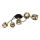 Globo - Surface-mounted chandelier 5xE14/40W/230V