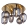 Globo - Surface-mounted chandelier 6xE14/40W/230V brass