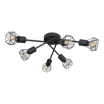 Globo - Surface-mounted chandelier 6xE14/40W/230V