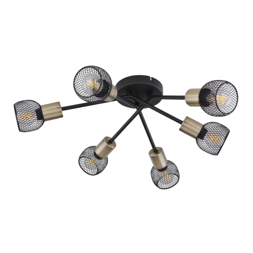 Globo - Surface-mounted chandelier 6xE14/40W/230V