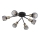 Globo - Surface-mounted chandelier 6xE14/40W/230V