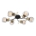 Globo - Surface-mounted chandelier 6xE27/40W/230V