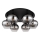 Globo - Surface-mounted chandelier 6xE27/40W/230V Ø 65 cm black