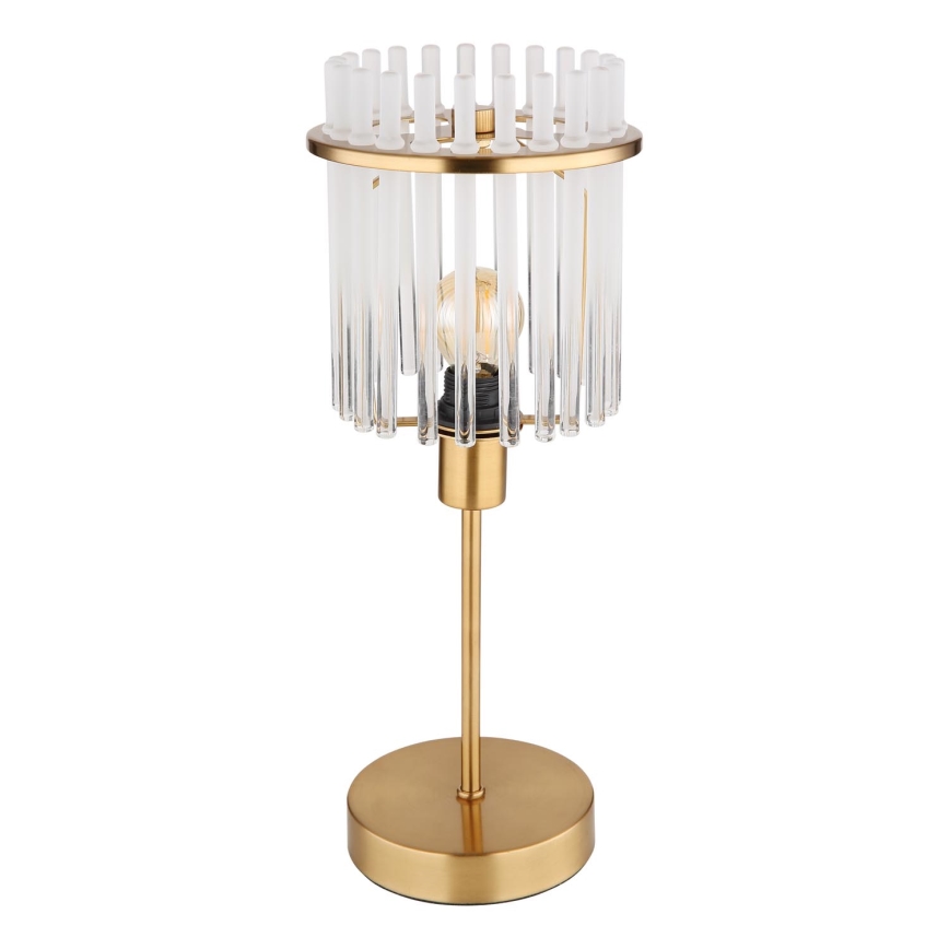 Globo - Table lamp 1xE14/40W/230V d. 15 cm gold