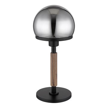 Globo - Table lamp 1xE27/40W/230V black/brown