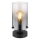 Globo - Table lamp 1xE27/40W/230V d. 12,5 cm black