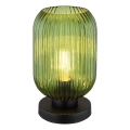 Globo - Table lamp 1xE27/40W/230V green