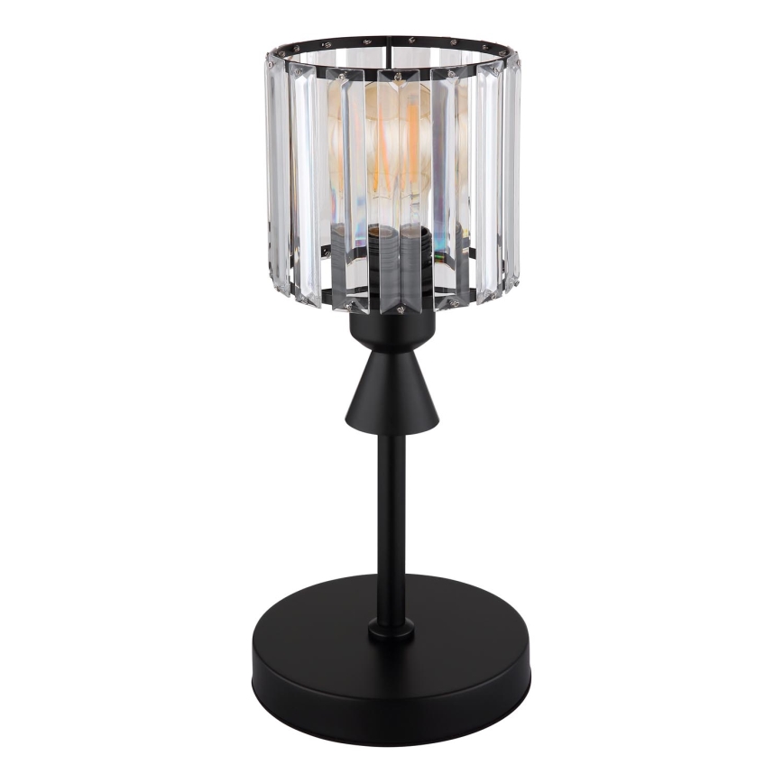Globo - Table lamp 1xE27/60W/230V d. 15 cm black