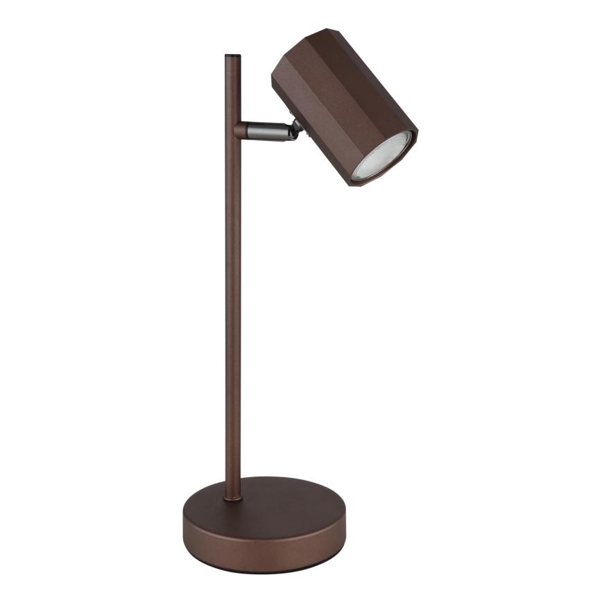 Globo - Table lamp 1xGU10/5W/230V brown