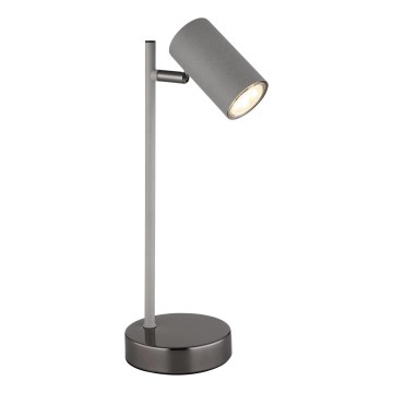 Globo - Table lamp 1xGU10/5W/230V grey/anthracite