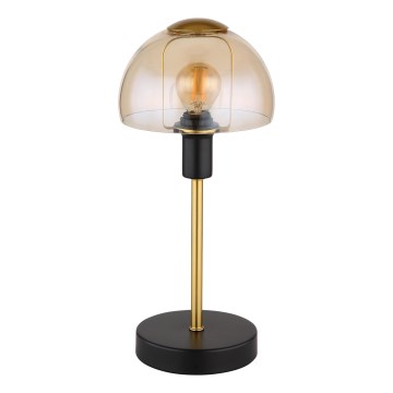 Globo - Table touch lamp 1xE14/25W/230V black/gold