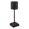 Globo - Touch-dimmable Rechargeable LED Table Lamp LED/1.5W/5V 2200 mAh Black