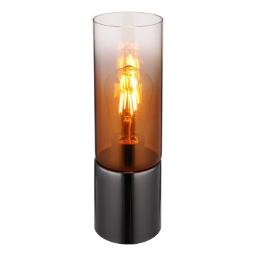 Globo - Touch table lamp 1xE27/25W/230V d. 9 cm black/copper