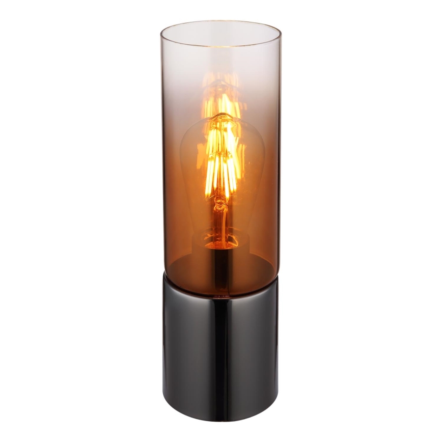 Globo - Touch table lamp 1xE27/25W/230V d. 9 cm black/copper